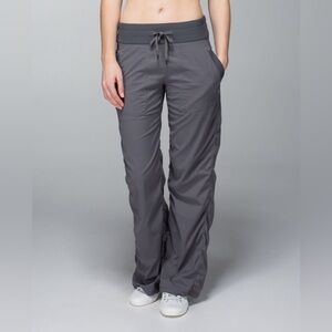 Grey Lululemon Dance Studio Pants